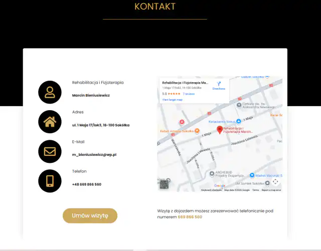 fizjoterapia - 5 kontakt fizjoterapia kontakt