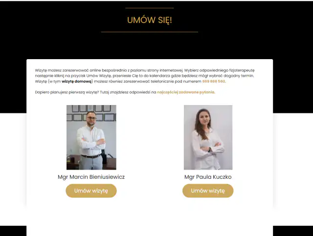 fizjoterapia - 6 umow sie