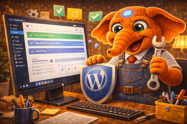 rediphant opiekuje się stroną na wordpressie